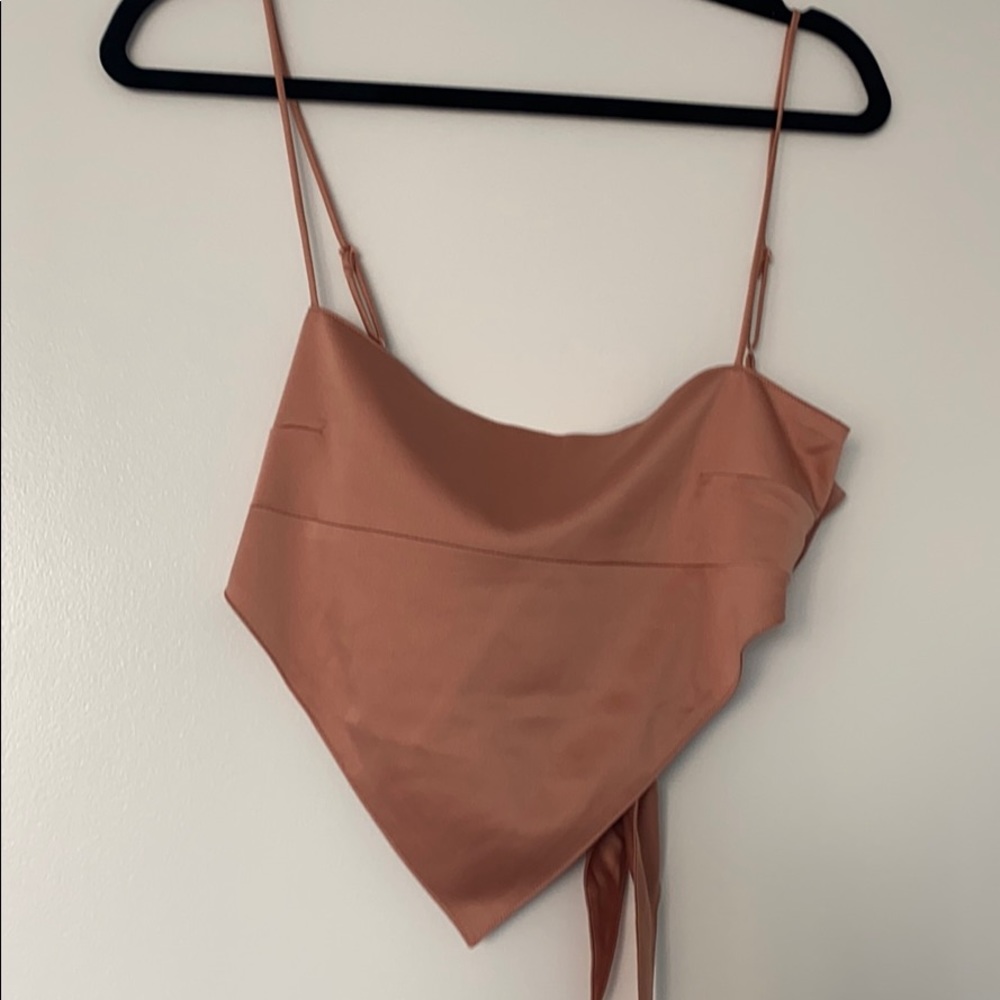 NWT: Danielle Bernstein Scarf Top
